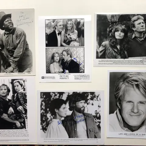 SCREEN ACTORS; Robin Williams, William Warfield, Ali MacGraw, Ed Begley Jnr  & more
