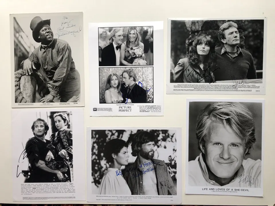 SCREEN ACTORS; Robin Williams, William Warfield, Ali MacGraw, Ed Begley Jnr  & more