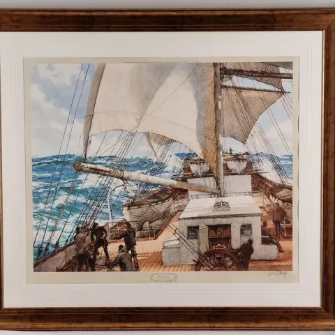 Rare Limited Edition By The Late Montague Dawson
