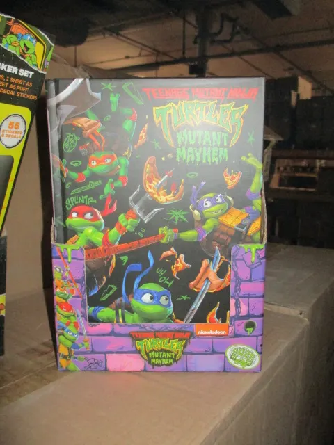100 Pcs - Teenage Mutant Ninja Turtle Sticker Decal Packs - RRP £4.99/pack