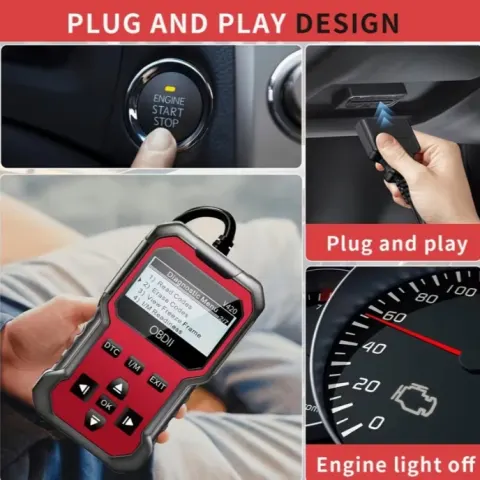 OBD2 Scanner Heavy-Duty Car Diagnostic with Reset Function L2a sku-4030
