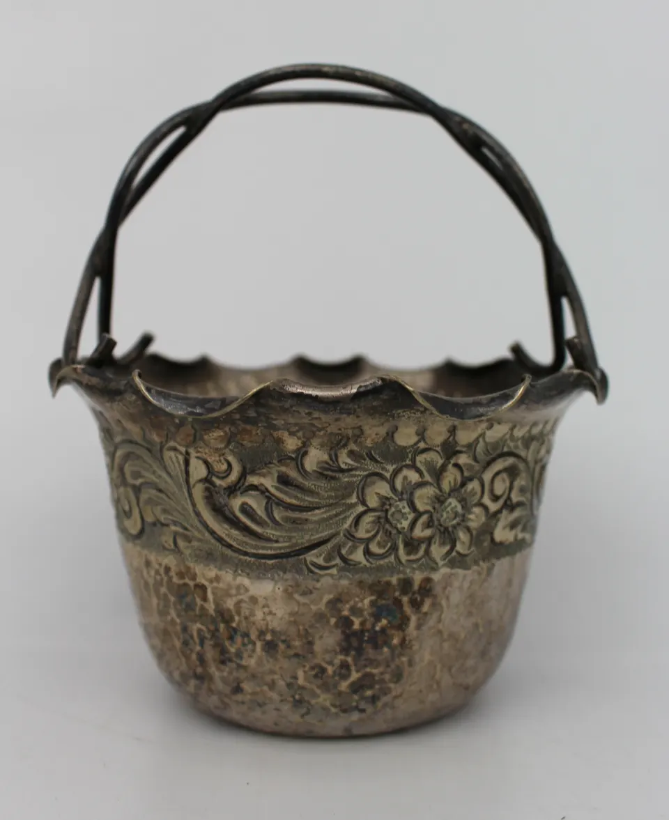 Victorian Silver Plated Basket – Deakin & Sons