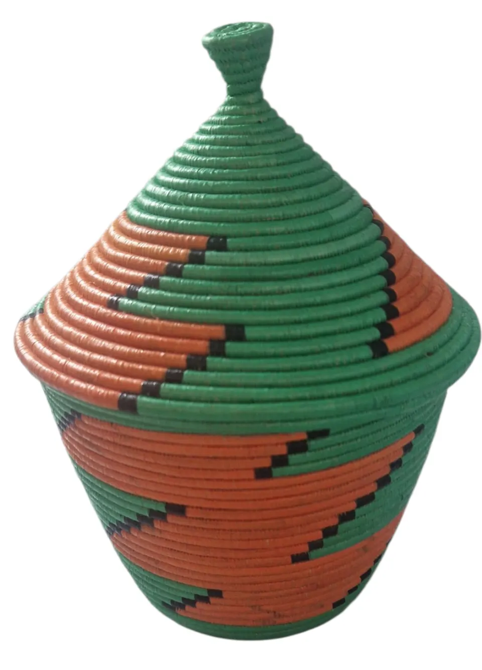 Retro Hand Made East African Basket