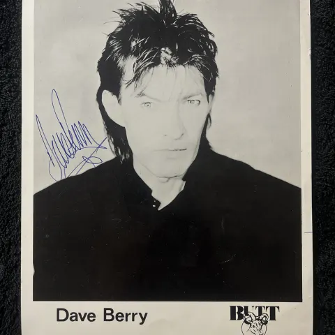 Dave Berry Signed
