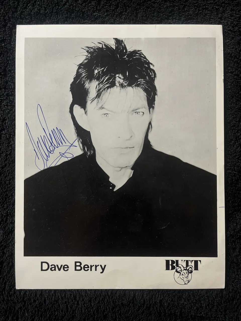 Dave Berry Signed