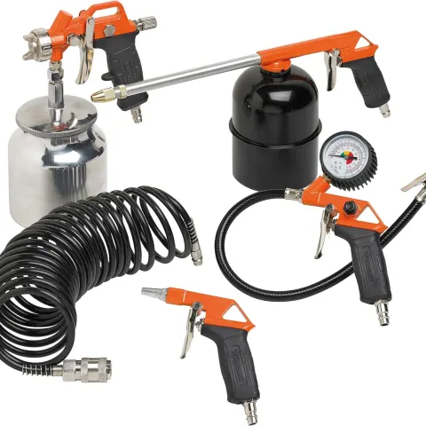 Black & Decker 5 Piece Air Tool Kit RRP £52.99