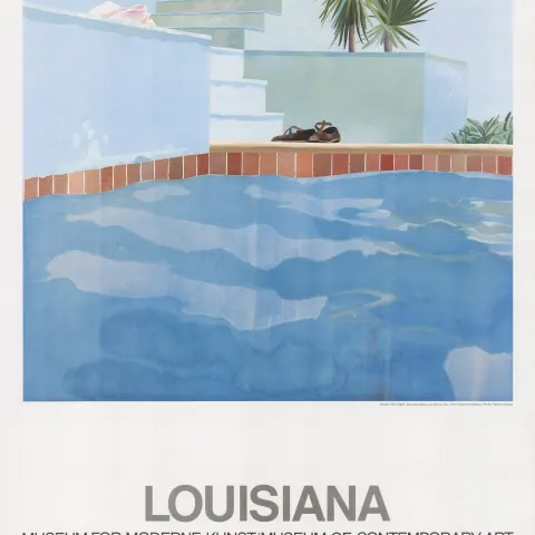 David Hockney 'Pool and Steps' 2021 Certificate of Provenance.