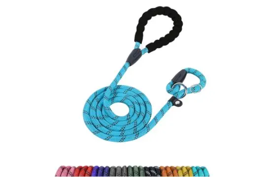5 x Slip Lead For Dogs-1.8m