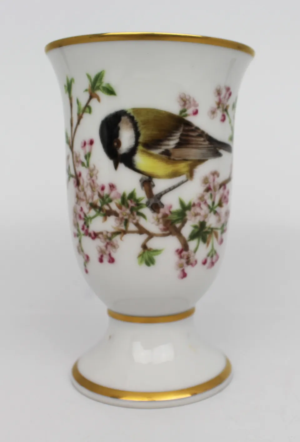 Franklin De Paris Oiseaux Chanteurs Vase Marsh Tits