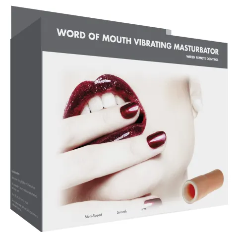 Linx Word Of Mouth Vibrating Masturbator
