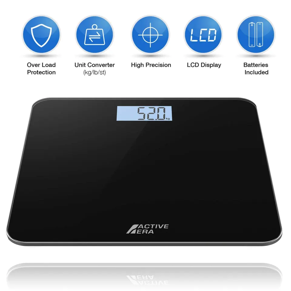 6 x Active Era Bathroom Scales Total RRP £119.95 L24b