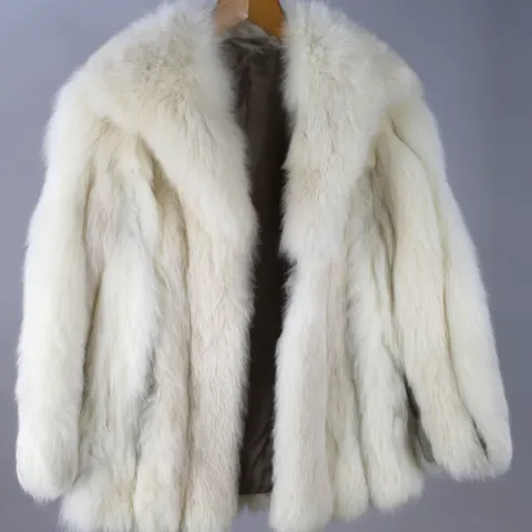 Silver Fox Fur Jacket