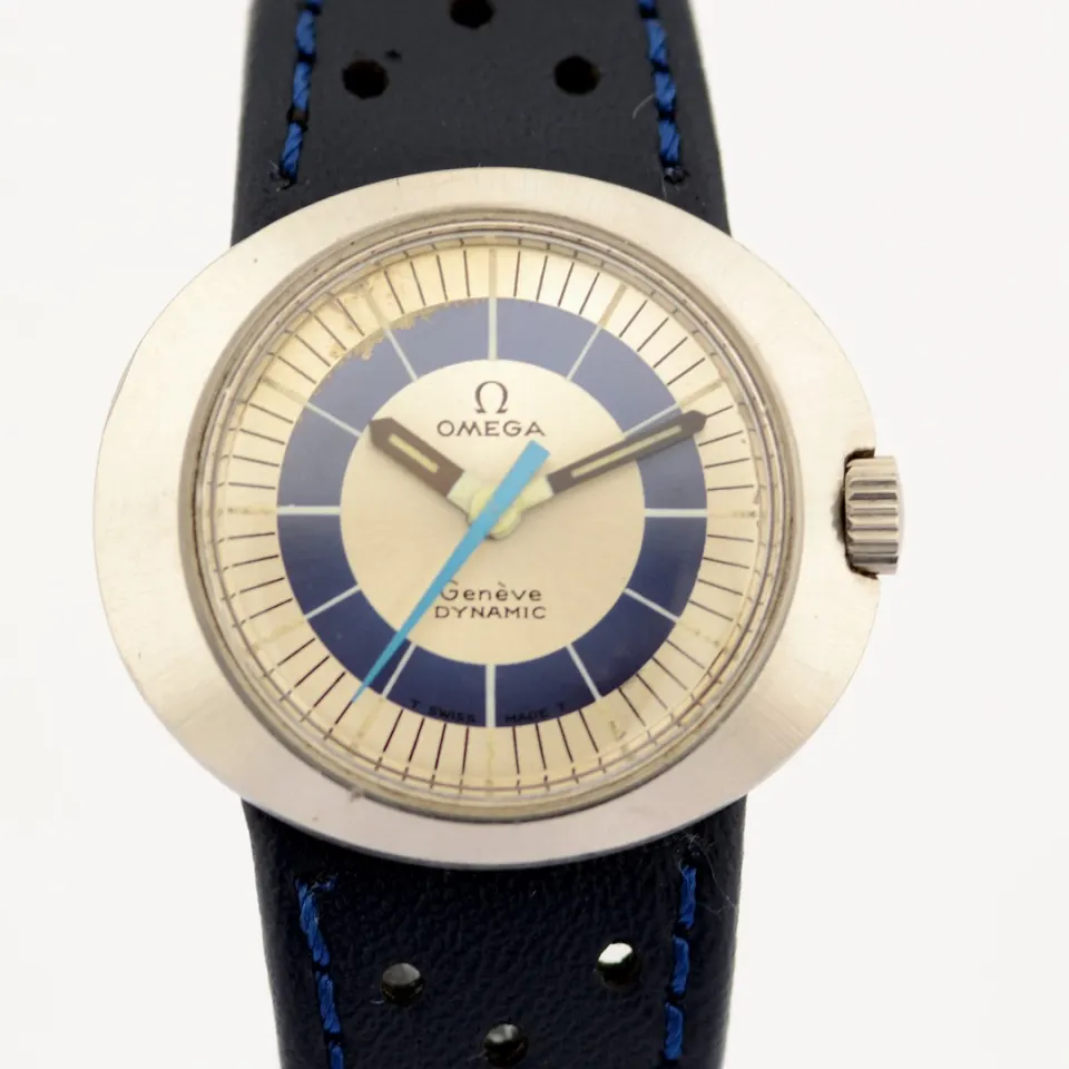 Omega/Dynamic - Day/Date - Lady's Steel Wristwatch