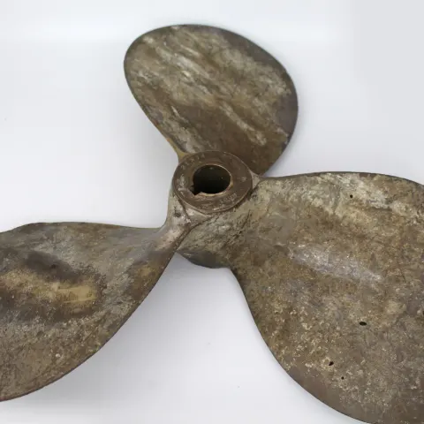 Heavy Vintage Bronze Ships Propeller