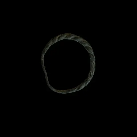 Antiquities: Viking “Rope Twist” Bronze Ring 10th Century