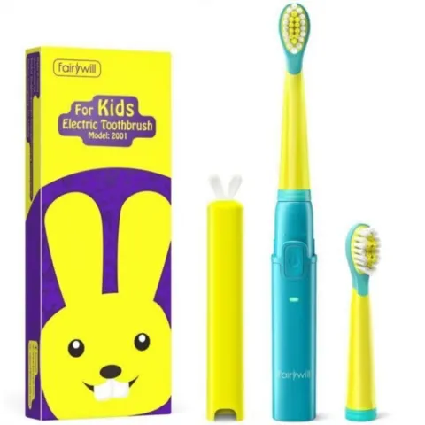 Fairywill Children's Rabbit Character Electric Toothbrush