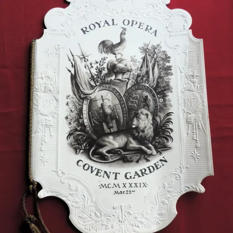 Rex Whistler Royal Opera House State Performance Programme March 2nd 1939