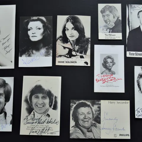 TV Entertainers Original Signatures
