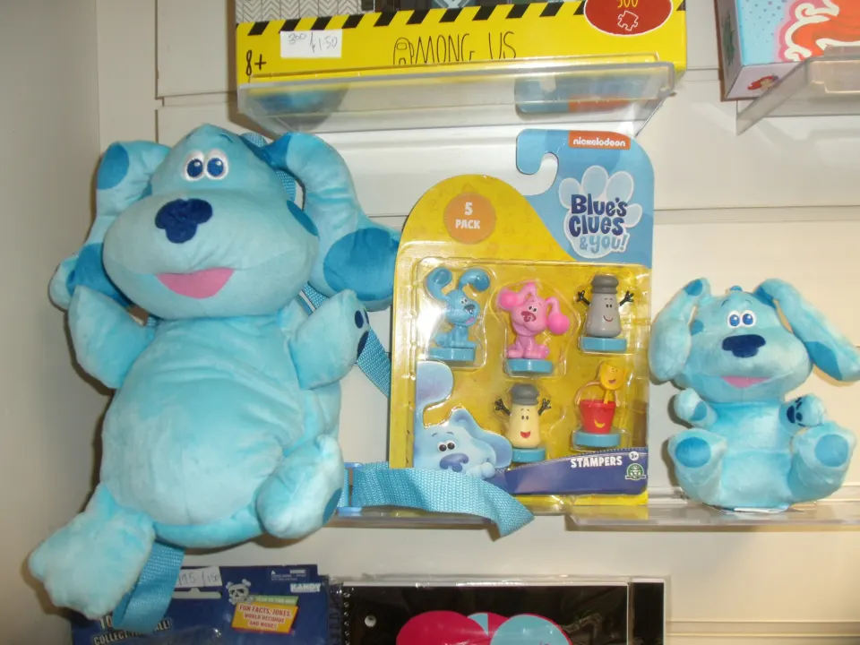 10. x sets ( 3pc set ) brand new Blues Clues kit includes Backpack , Stamper set & Coin Purse