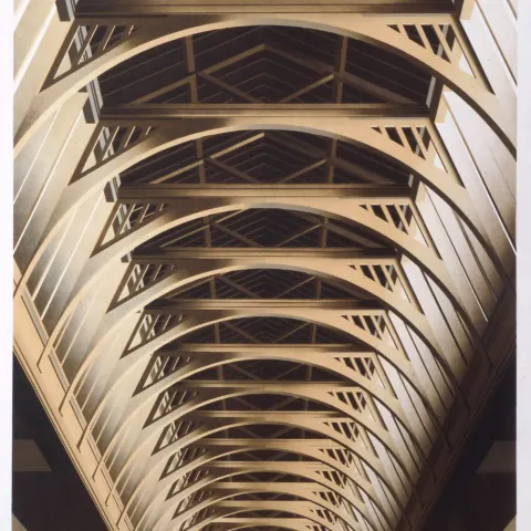 Ben Johnson Signed Original Silkscreen of Historic Smithfield Ceiling Free Post Worldwide
