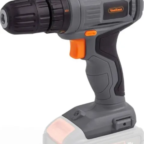 VonHaus Cordless Drill Driver 18V E-Series No Battery Or Charge Included, Variable Speed