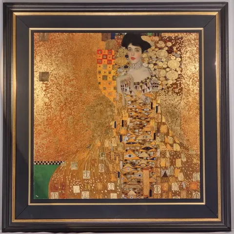 Gustav Klimt 22ct Gold Inlay "Woman in Gold" Limited Edition