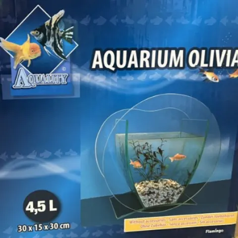 5 x Aquarium Olivia Fish Tanks 30 x 15 x 30cm RRP 27.99 ea