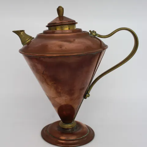 Arts & Crafts Antique Copper Handled Jug