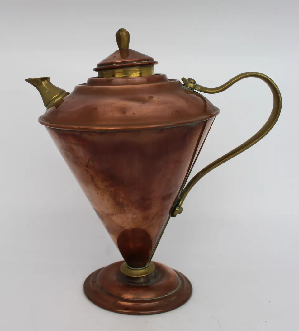 Arts & Crafts Antique Copper Handled Jug