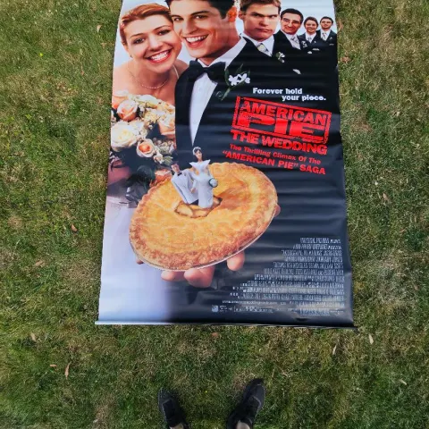 American Pie The Wedding UK Cinema Original Banner 2003