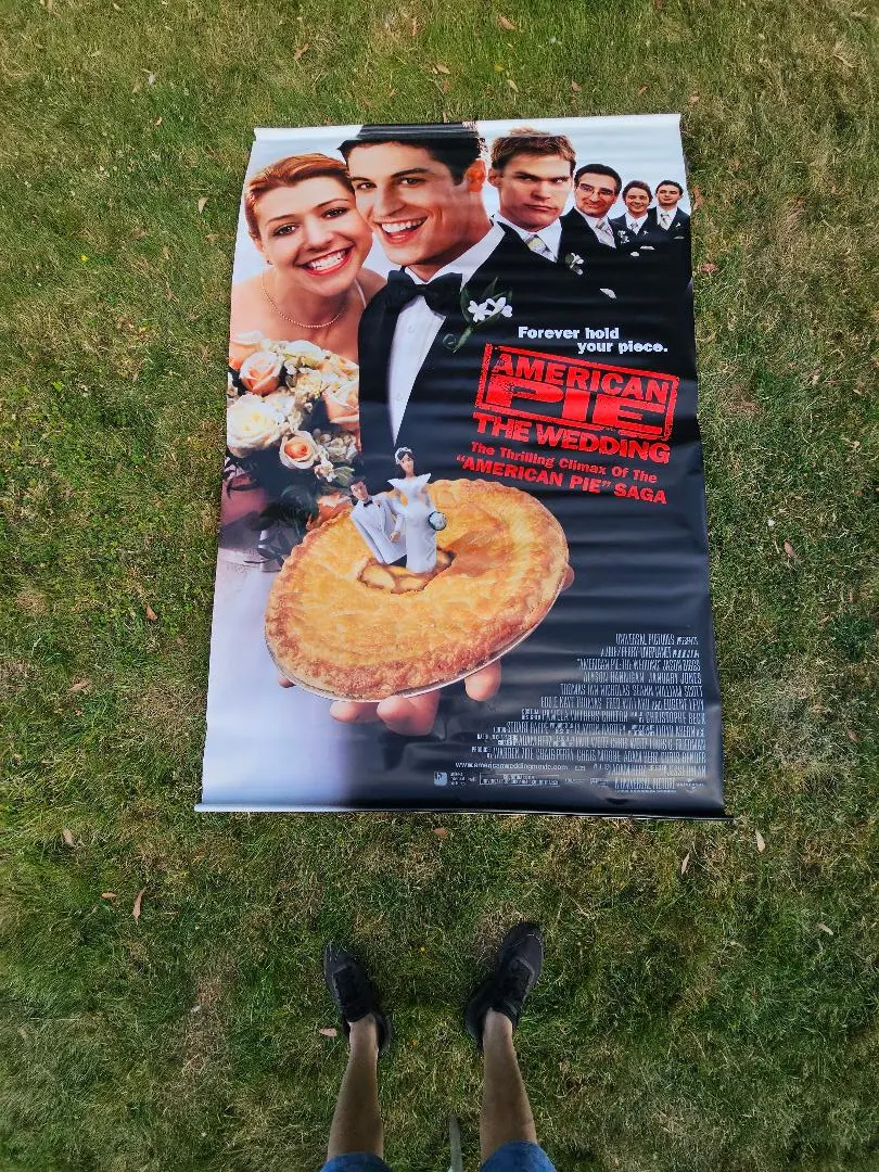 American Pie The Wedding UK Cinema Original Banner 2003
