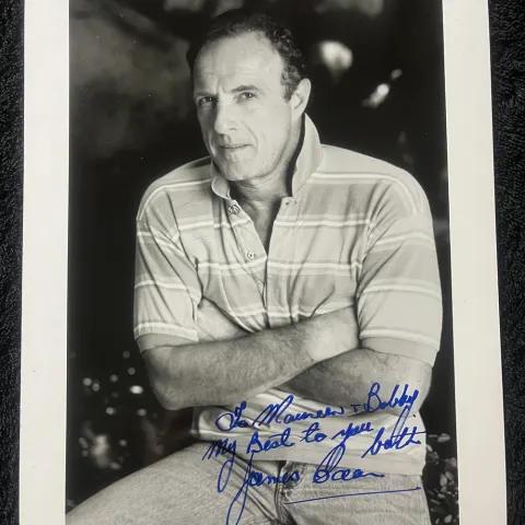 James Caan Signed