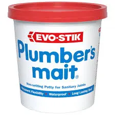 Plumber's Mait Waterproof Non-Setting Putty, 750g