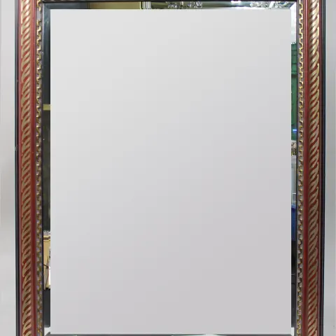 Large Decorative Bevelled Mirror