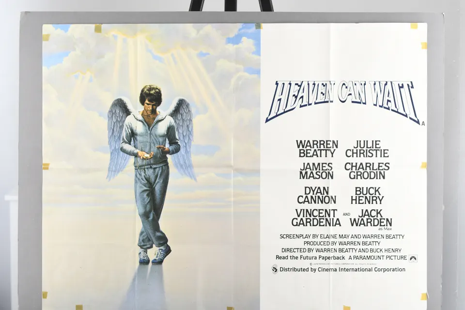 Original "Heaven Can Wait" Cinema Poster