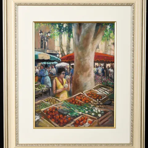 Original Framed Pastel By Lesley Roder