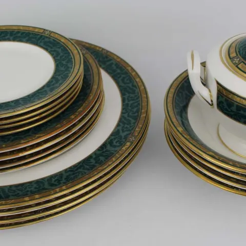 Collection of Royal Worcester Damask