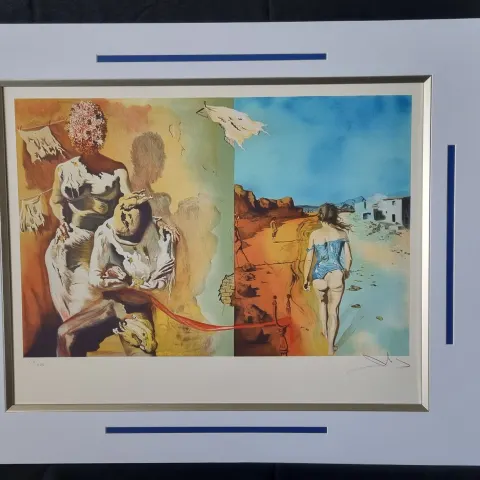 Salvador Dali Limited Edition signed.