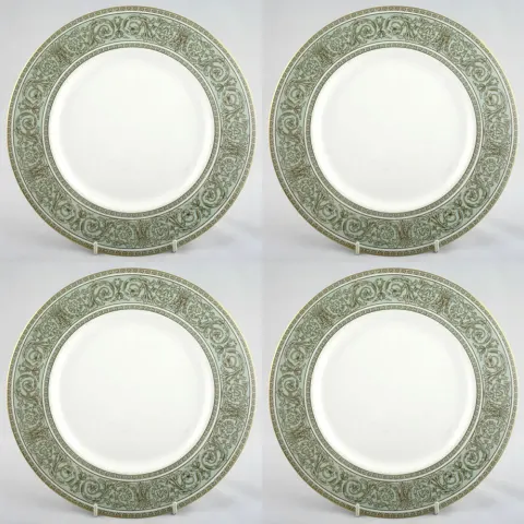 Set of 4 Royal Doulton English Renaissance 8 inch Breakfast Plates