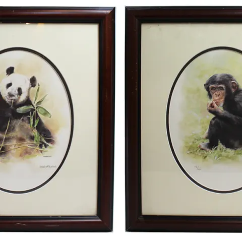 Pair of May Shepherd Animal Prints