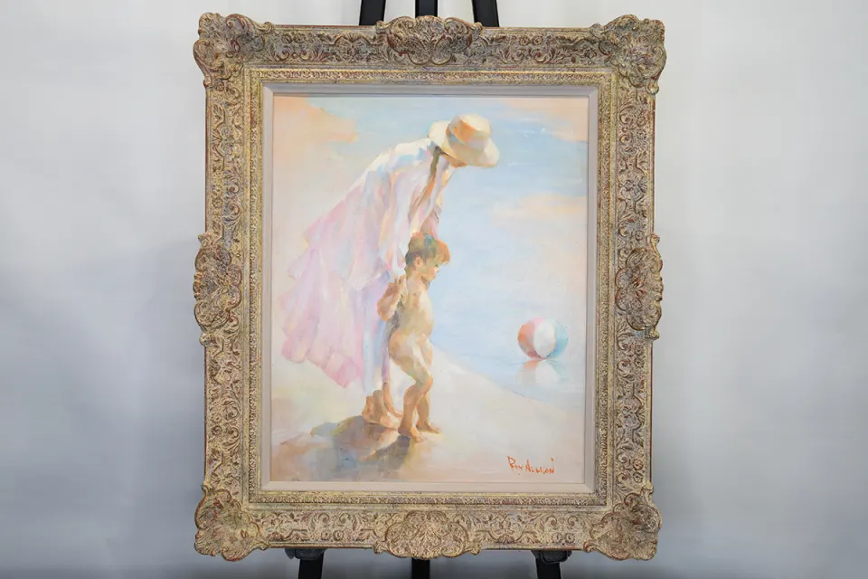 Original Oil on Panel by P.J. Attfield