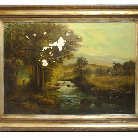 Landscape by R.Marshall Oil on Canvas