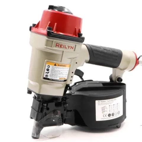 Reilyn Pallet Coil Nailer CN55 Pneumatic Air Nailer For Wood Working Furniture Roof Sheathing Tool
