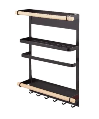 Magnetic Spice Rack with Paper Towel Holder L18c sku-4535