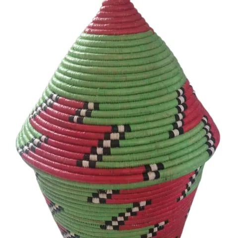Retro Hand Made East African Basket