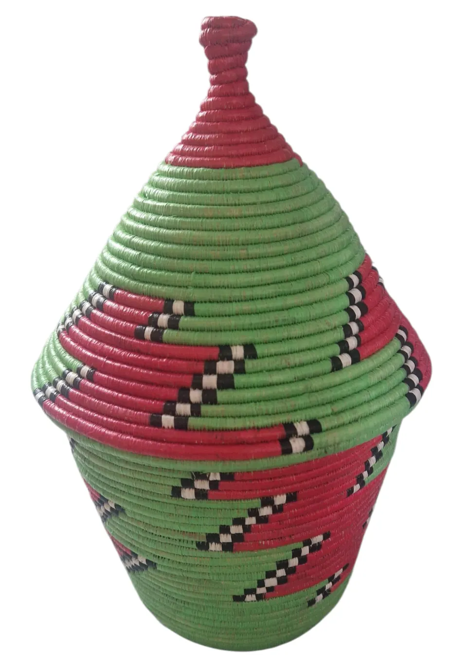 Retro Hand Made East African Basket
