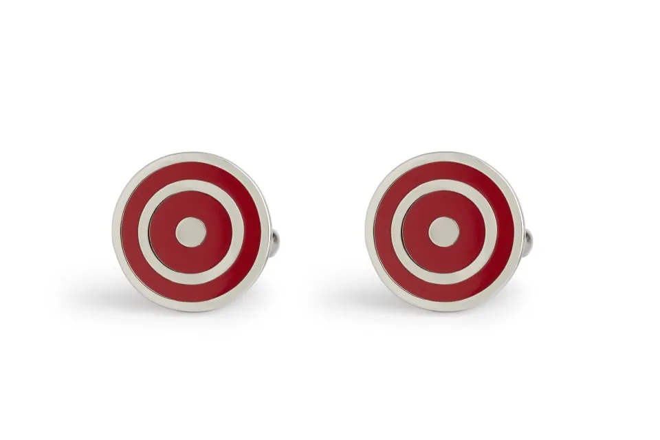 Red Orbit Style Cufflinks - Unboxed x 5