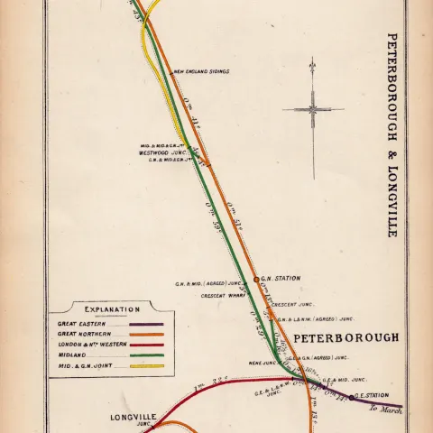 Peterborough & Longville Antique Railway Junction Map-60.