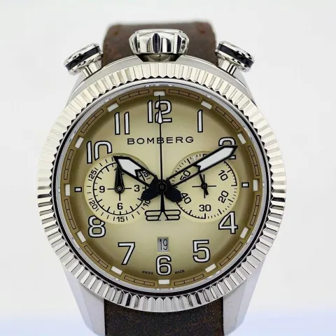 Bomberg/Chronograph Bolt-68 - New - Gentlemen's Steel Wristwatch