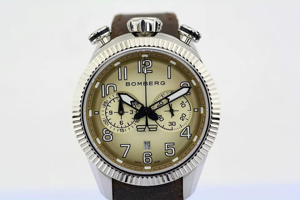 Bomberg/Chronograph Bolt-68 - New - Gentlemen's Steel Wristwatch